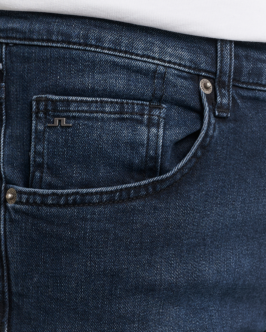 Herr | Jeans | J.Lindeberg | Jay Active Jeans Dark Blue