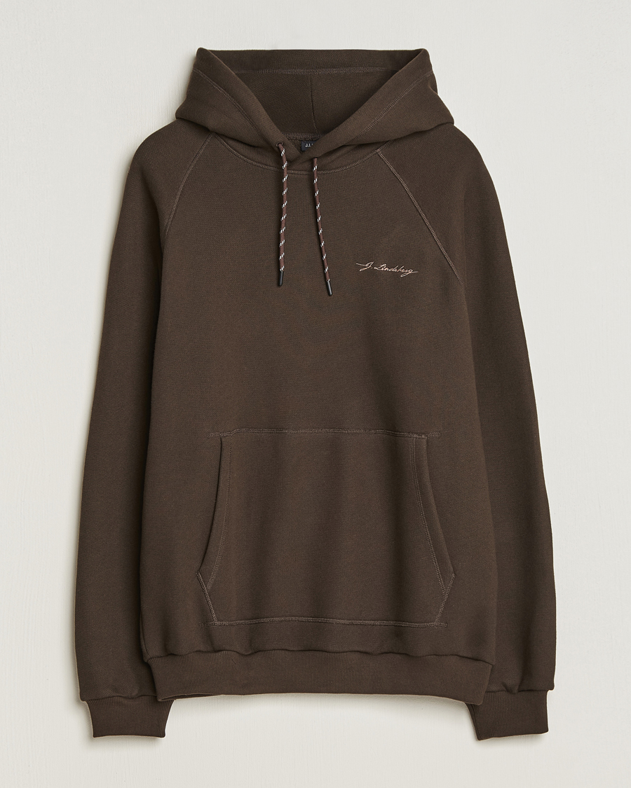 Herr | Tröjor | J.Lindeberg | Wildwood Cotton Hoodie Delicioso