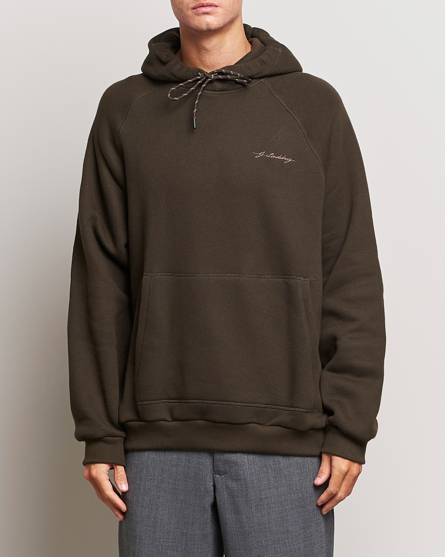 Herr | Tröjor | J.Lindeberg | Wildwood Cotton Hoodie Delicioso