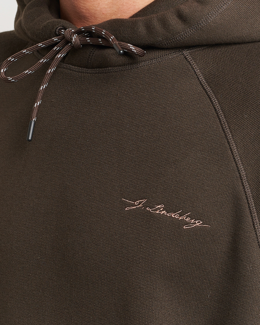 Herr | Tröjor | J.Lindeberg | Wildwood Cotton Hoodie Delicioso