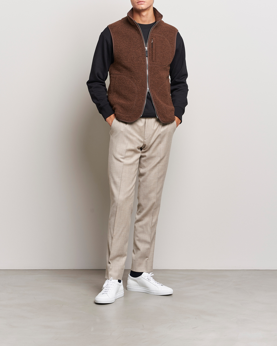 Herr | Tröjor | J.Lindeberg | Duncan Wool Fleece Vest Delicioso
