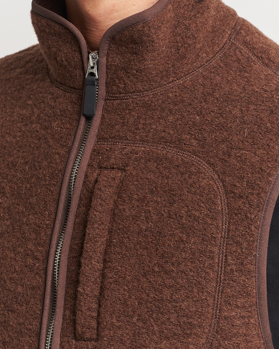 Herr | Tröjor | J.Lindeberg | Duncan Wool Fleece Vest Delicioso
