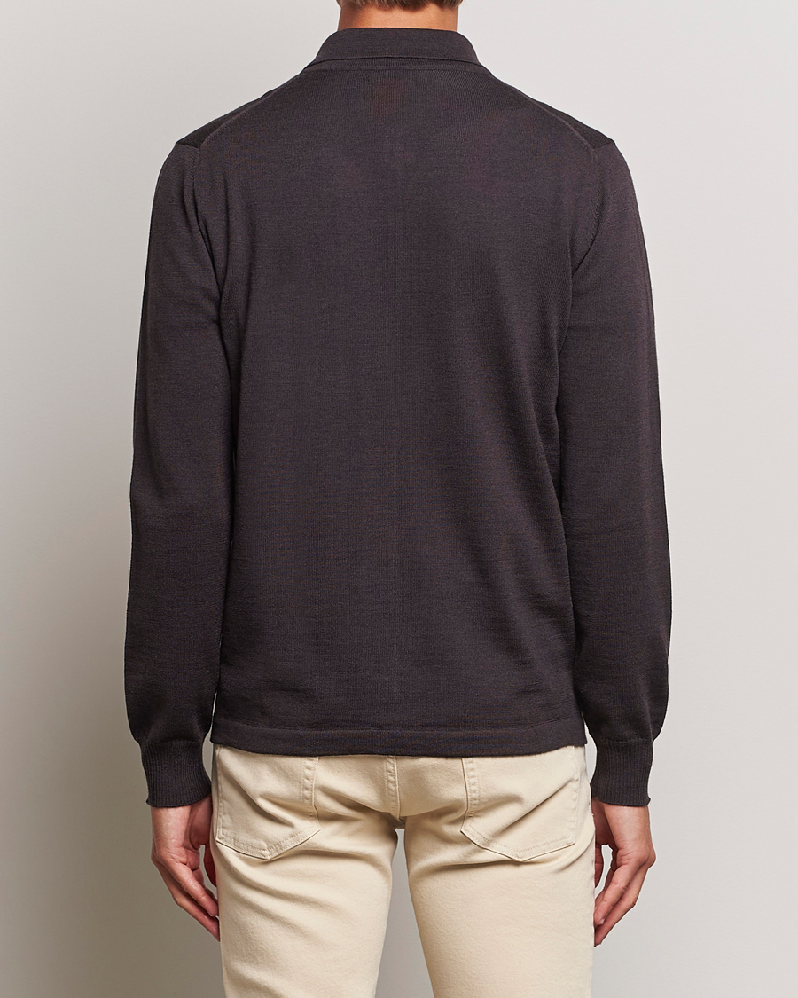 Herr | Tröjor | J.Lindeberg | Nyle True Merino Zip Cardigan Delicioso