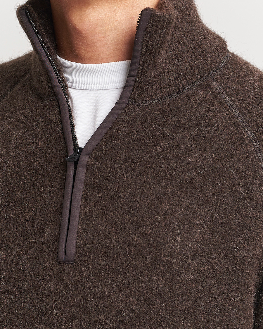 Herr | Tröjor | J.Lindeberg | Wilton Half Zip Sweater Delicioso