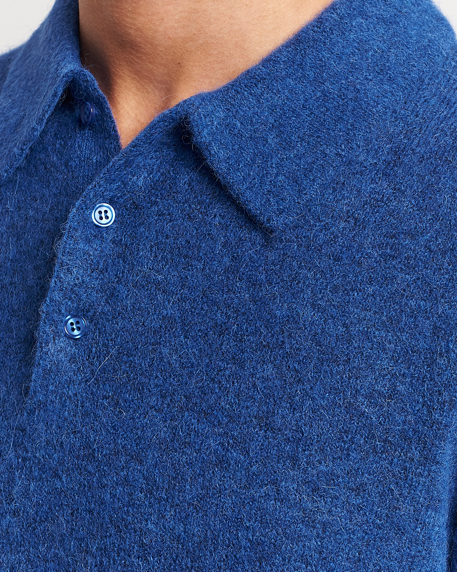Herr | Tröjor | J.Lindeberg | Hayden Hairy Polo Knit Surf The Web