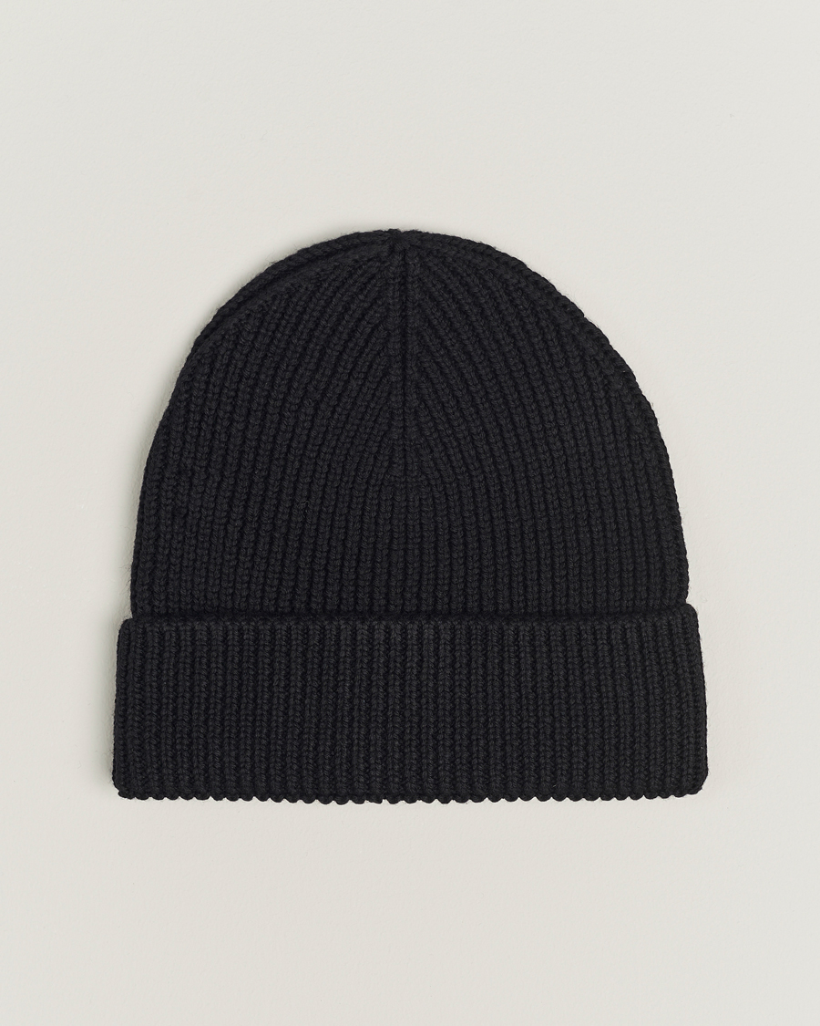 Herr | J.Lindeberg Juan Merino Beanie Black | J.Lindeberg | Juan Merino Beanie Black