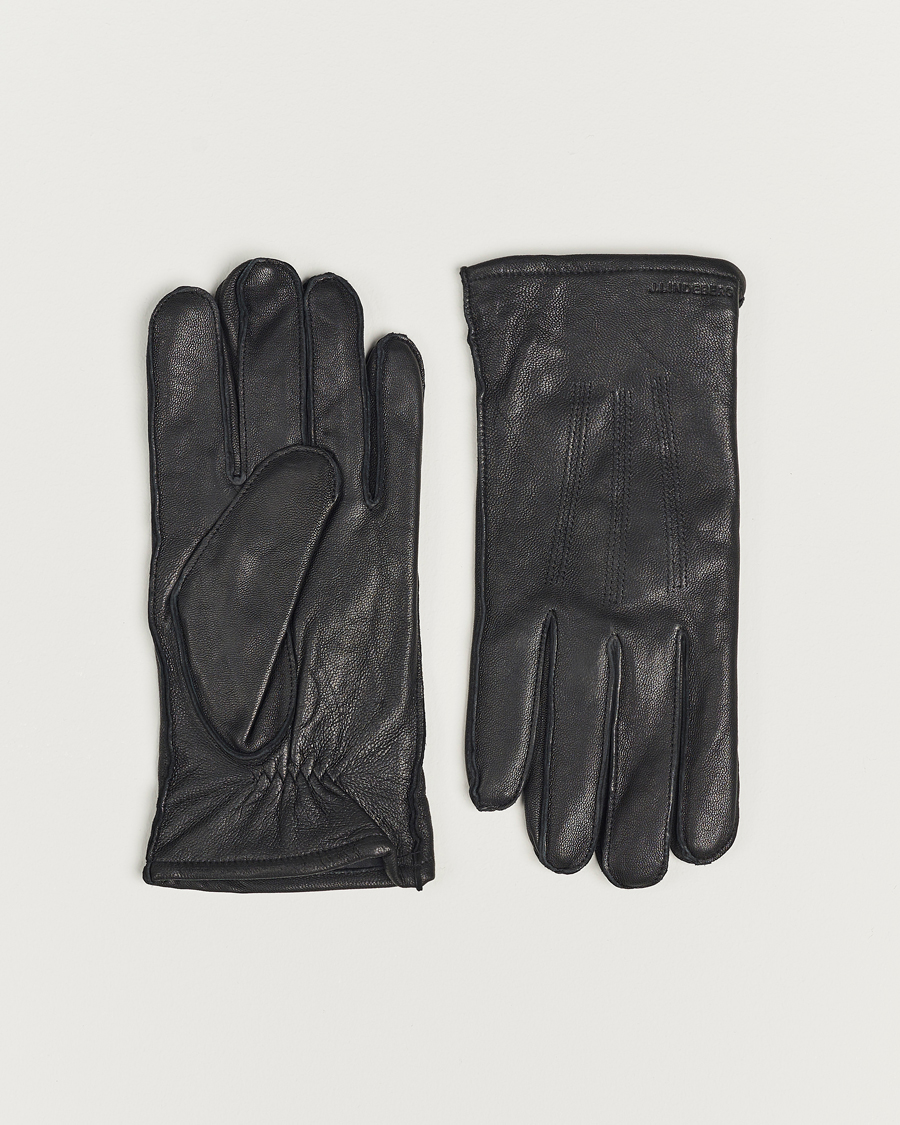 Herr | J.Lindeberg Milo Leather Glove Black | J.Lindeberg | Milo Leather Glove Black
