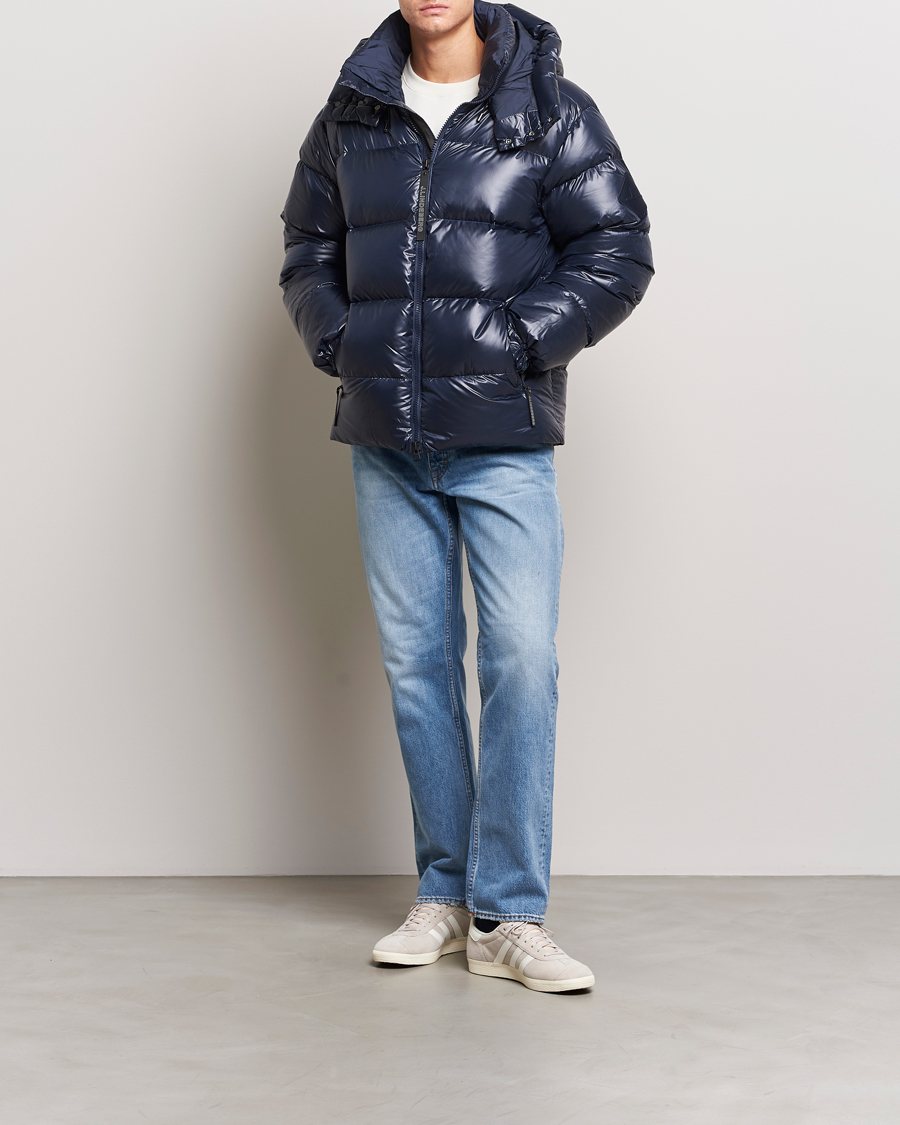 Herr | Jackor | J.Lindeberg | Creek Down Jacket Navy