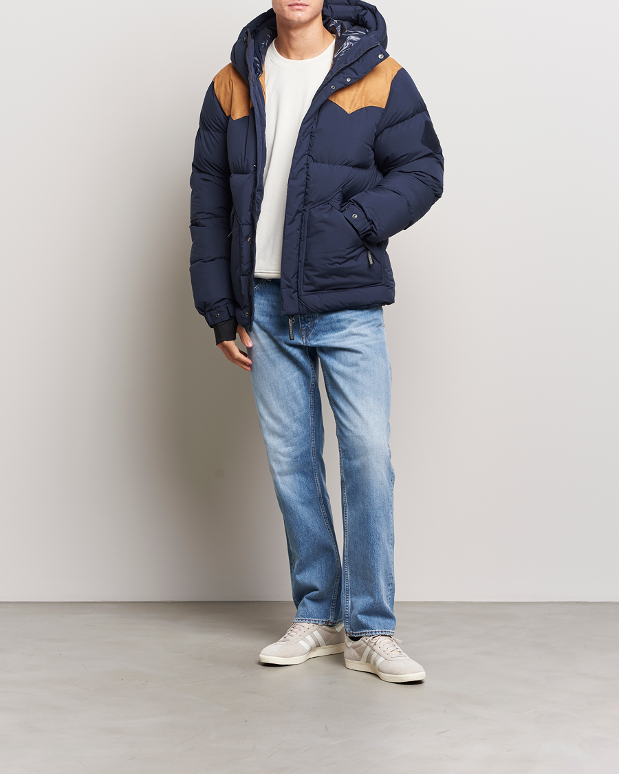 Herr | Jackor | J.Lindeberg | Dry Powder Down Jacket Navy
