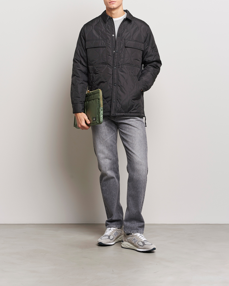 Herr | Jackor | TAION | Padded Military CPO Shirt Jacket Black