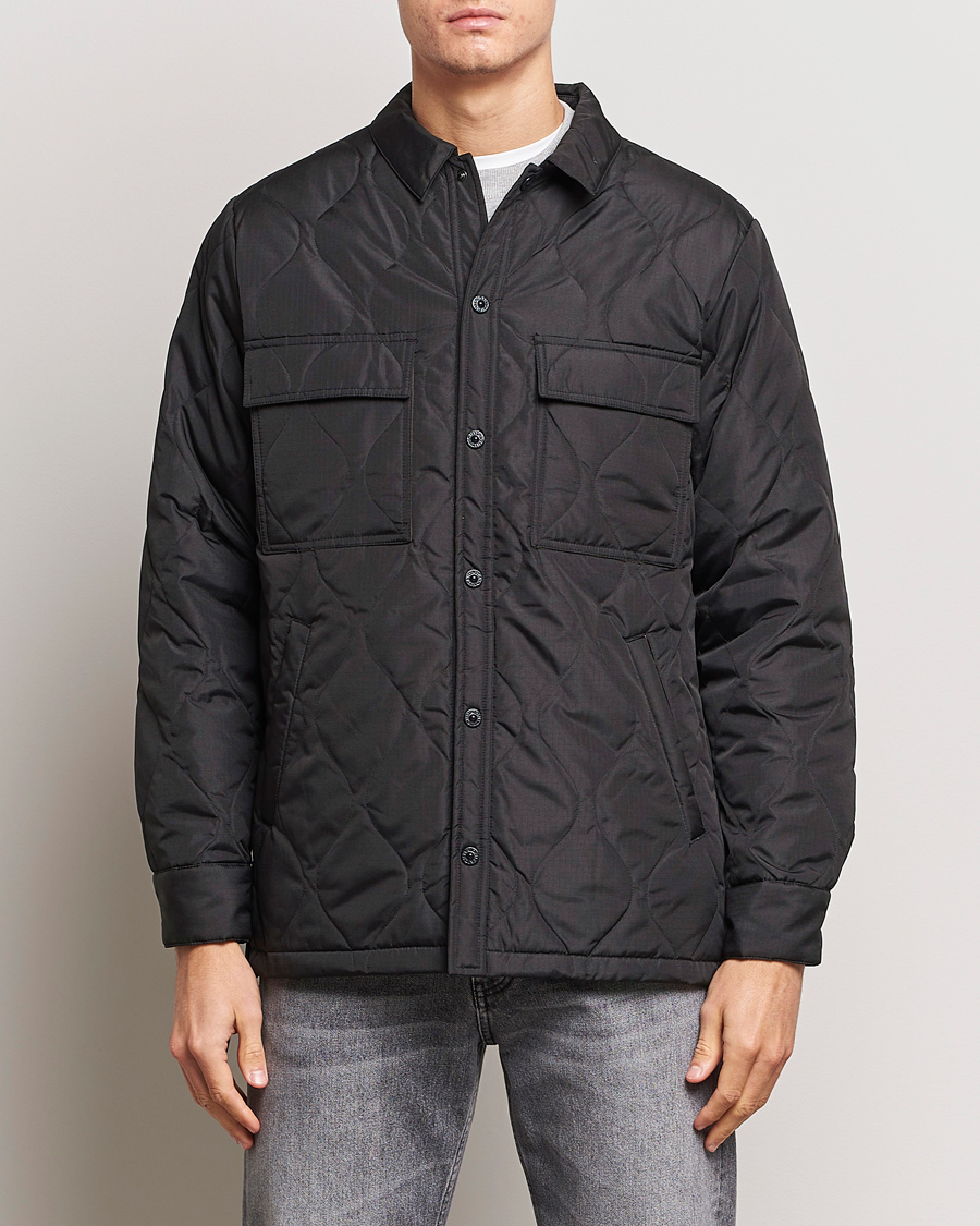 Herr |  | TAION | Padded Military CPO Shirt Jacket Black