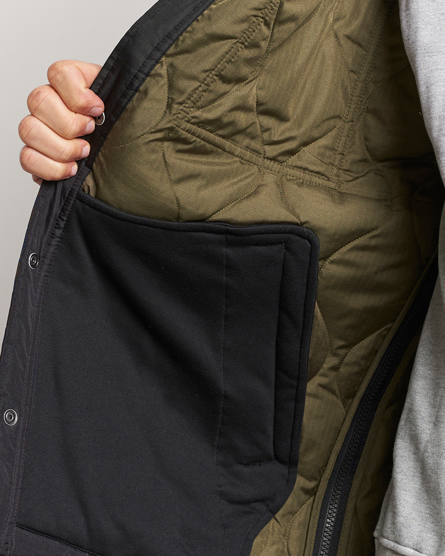 Herr | Jackor | TAION | Padded Military CPO Shirt Jacket Black