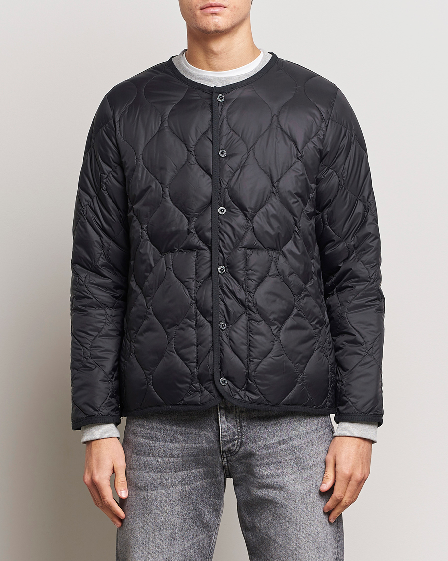 Herr | Jackor | TAION | Military Crew Neck Down Jacket Black