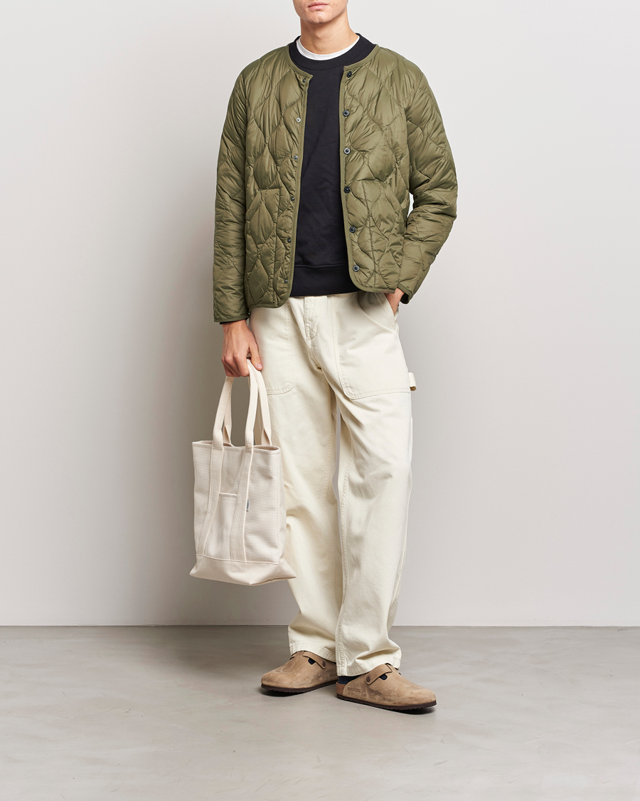 Herr | Jackor | TAION | Military Crew Neck Down Jacket Dark Olive