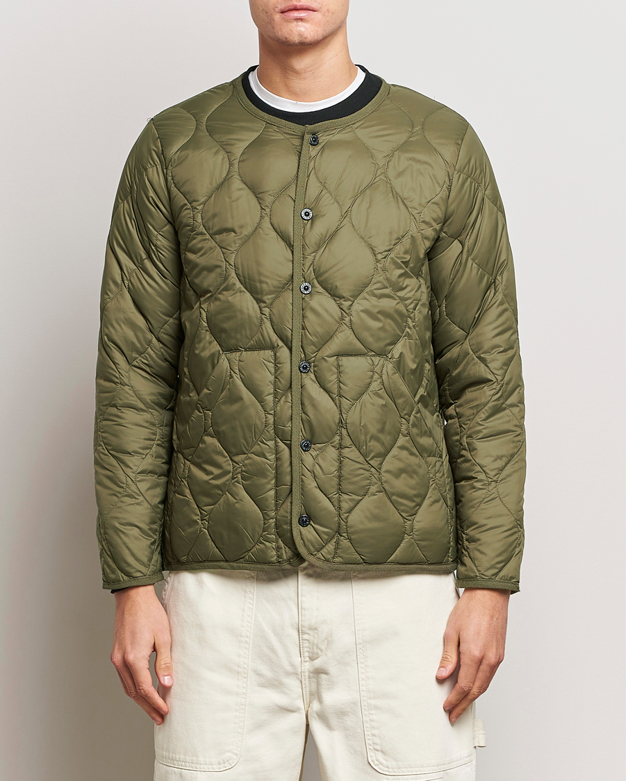 Herr | Jackor | TAION | Military Crew Neck Down Jacket Dark Olive