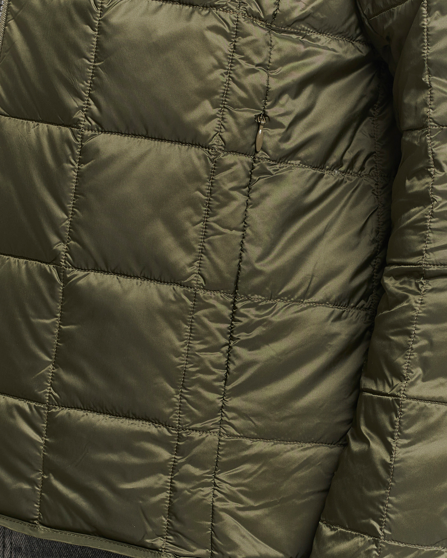 Herr | Jackor | TAION | Crew Neck W-Zip Down Jacket Dark Olive