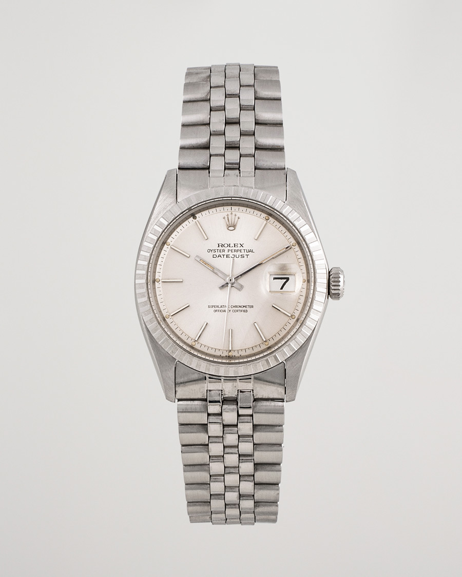 Herr | Rolex Pre-Owned Datejust 1601-3 Oyster Perpetual Steel Black | Rolex Pre-Owned | Datejust 1601-3 Oyster Perpetual Steel Black