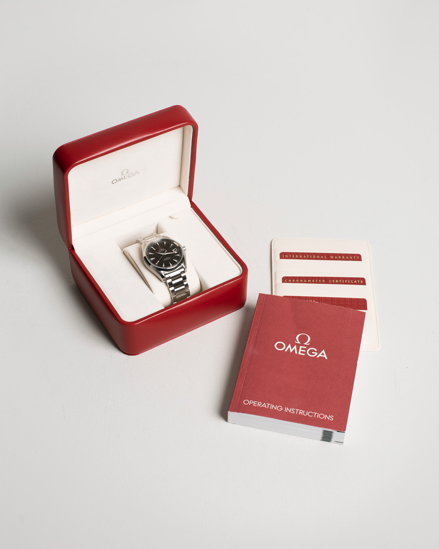 Herr | Omega Pre-Owned Seamaster Aqua Terra 231.13.42.21.06.001 Steel Grey | Omega Pre-Owned | Seamaster Aqua Terra 231.13.42.21.06.001 Steel Grey