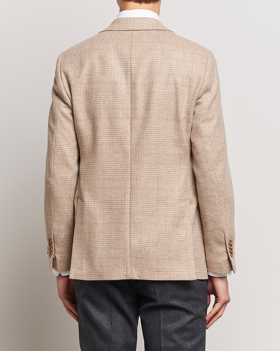 Herr | Kavajer | Morris Heritage | Keith Glencheck Wool Blazer Khaki