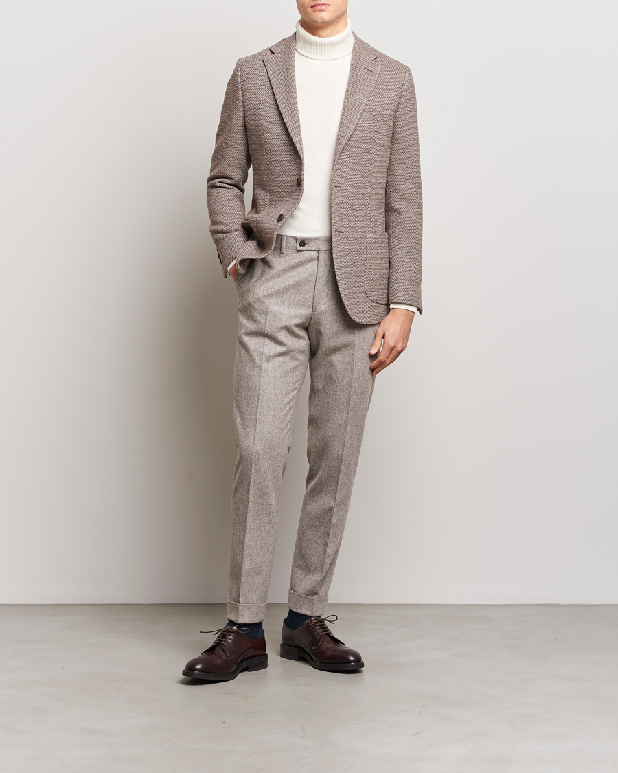 Herr | Kavajer | Morris Heritage | Mike Soft Wool Blazer Brown
