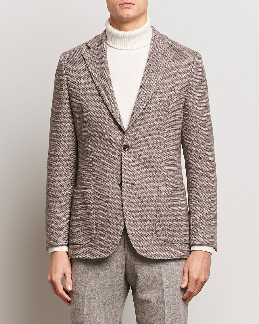 Herr | Kavajer | Morris Heritage | Mike Soft Wool Blazer Brown