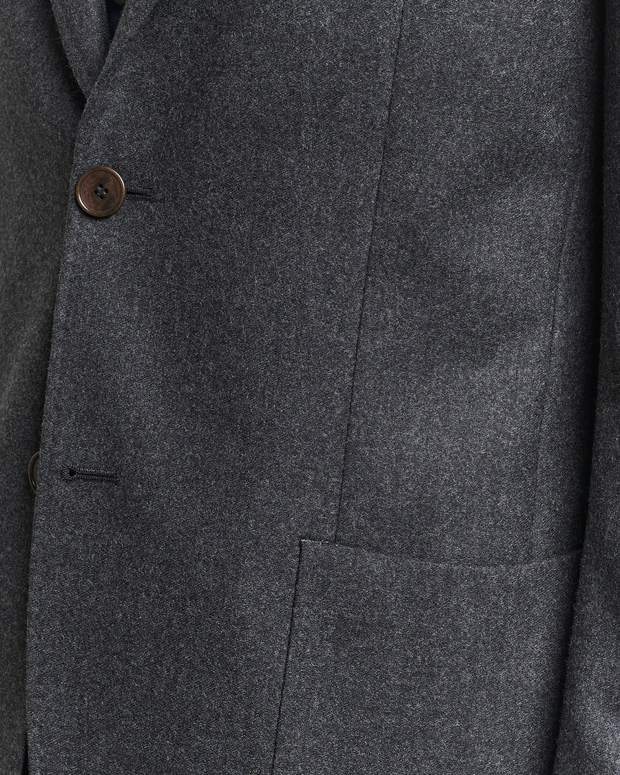 Herr | Kavajer | Morris Heritage | Mike Flannel Blazer Grey