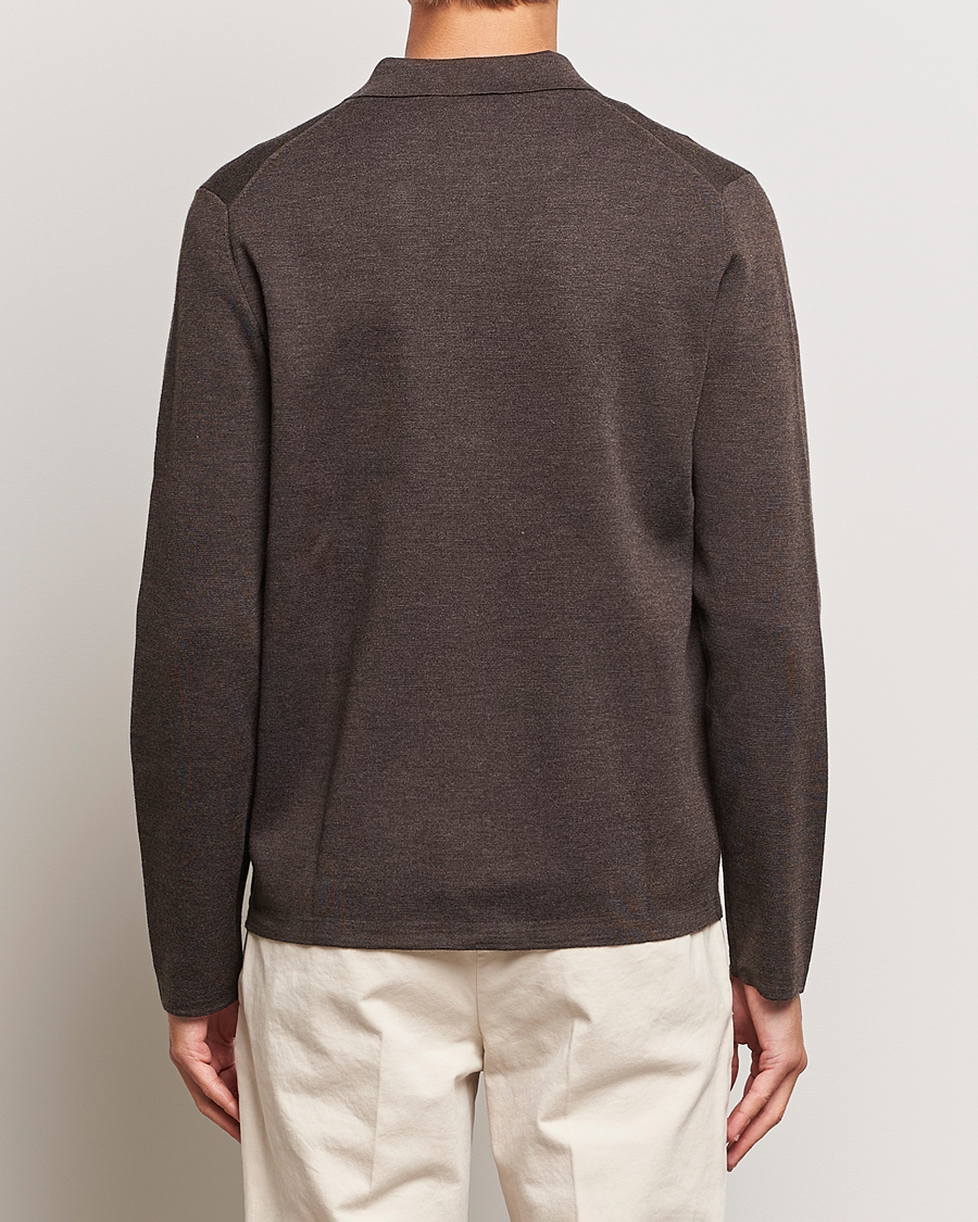 Herr | Tröjor | Morris Heritage | Dressed Wool Cardigan Brown
