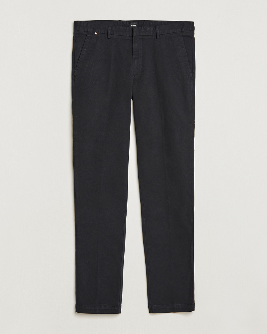 Herr | Byxor | BOSS BLACK | Kaito1 Chinos Black