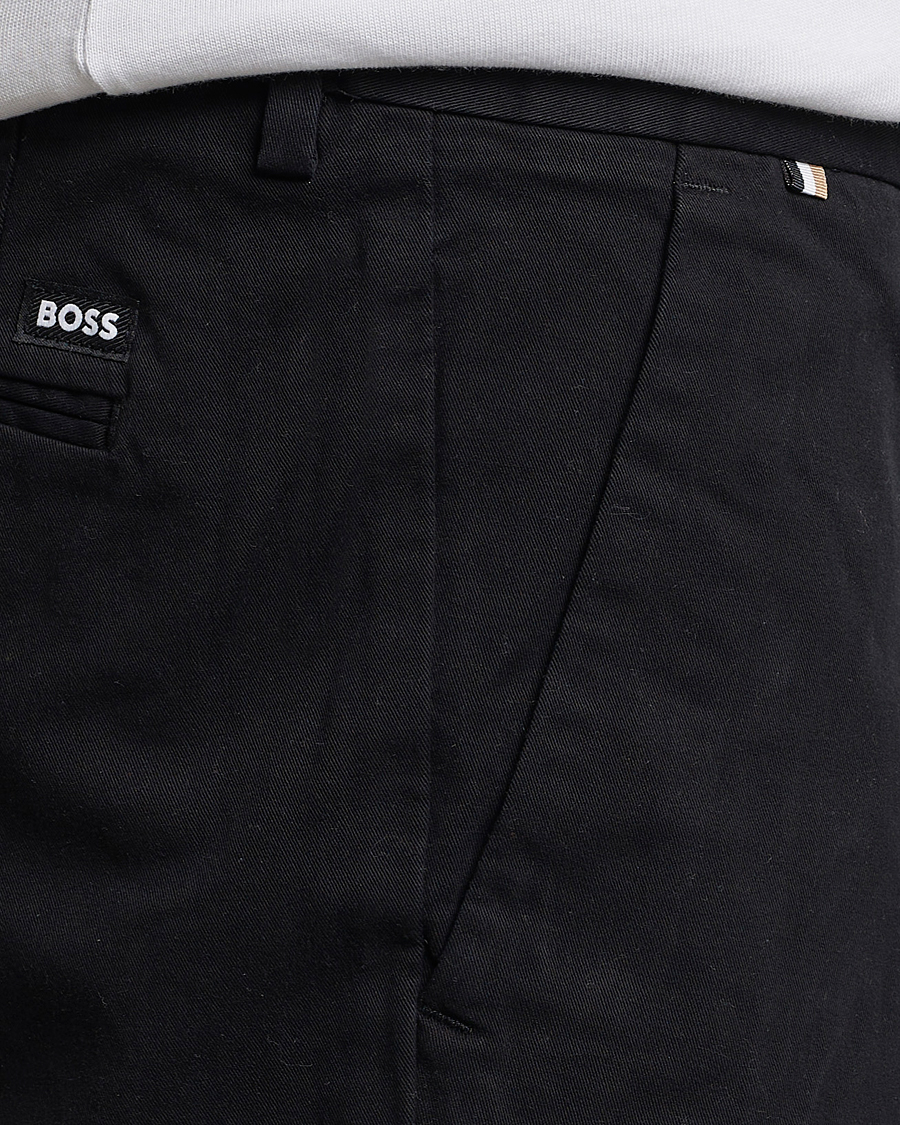 Herr | Byxor | BOSS BLACK | Kaito1 Chinos Black