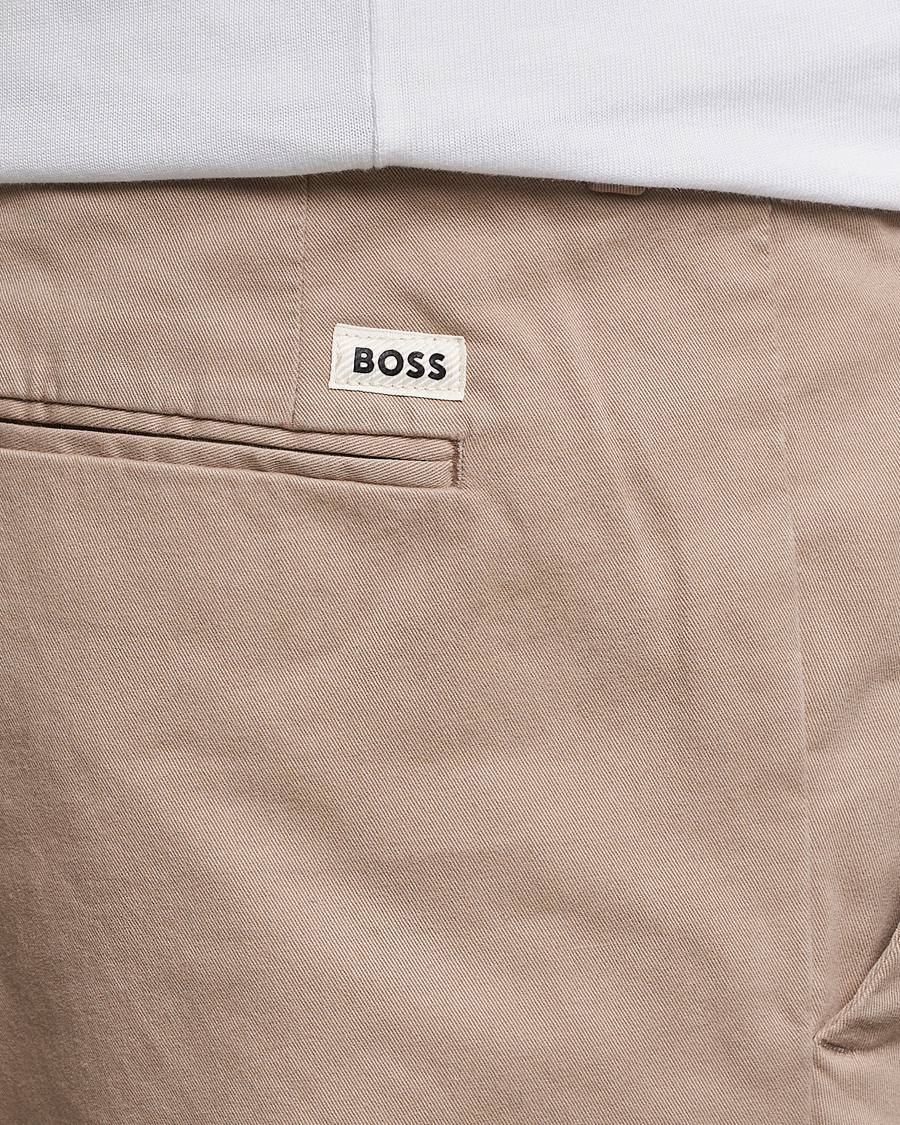 Herr | Byxor | BOSS BLACK | Kaito1 Chinos Open Beige