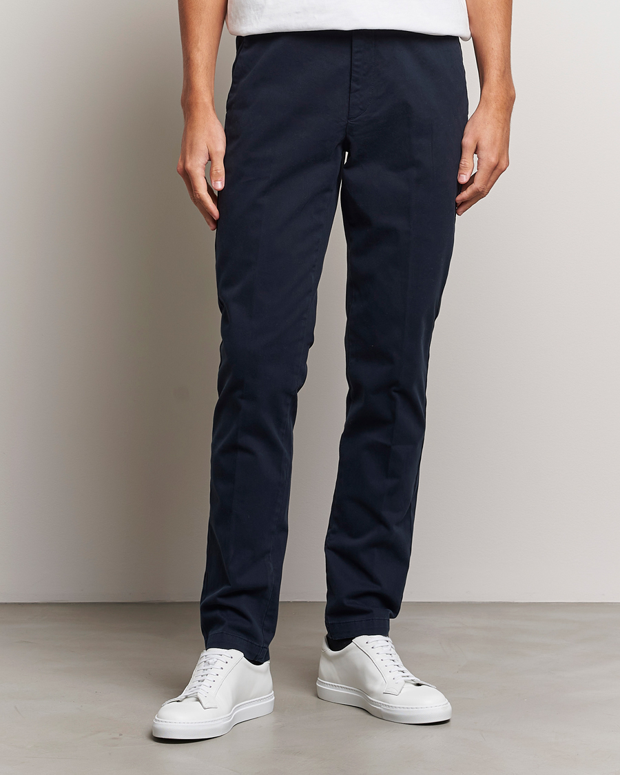 Herr | Byxor | BOSS BLACK | Kaito1 Chinos Dark Blue