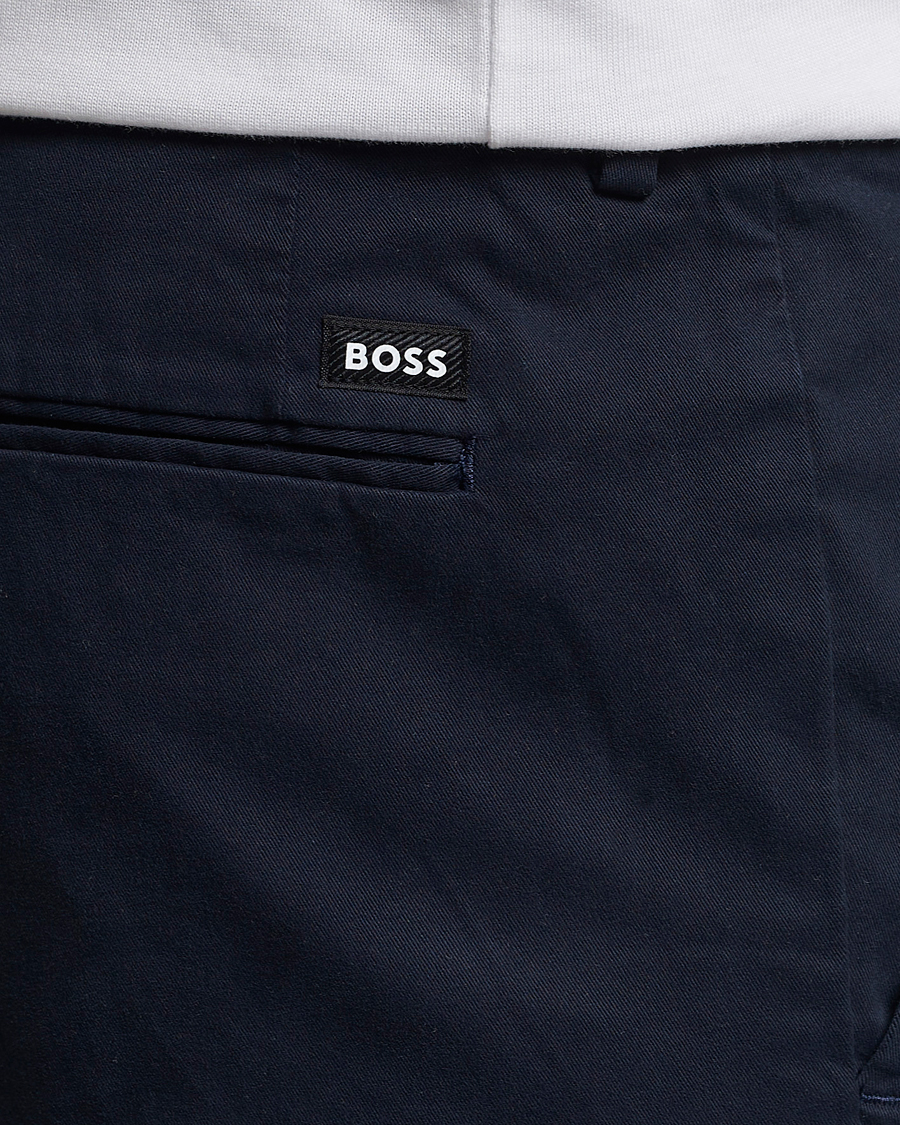 Herr | Byxor | BOSS BLACK | Kaito1 Chinos Dark Blue