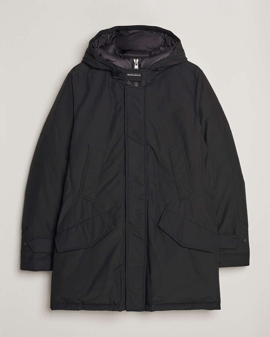 Herr | Jackor | Woolrich | Polar High Collar Parka Black