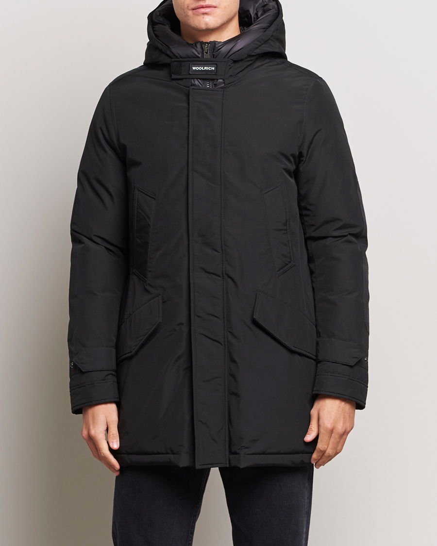 Herr | Jackor | Woolrich | Polar High Collar Parka Black