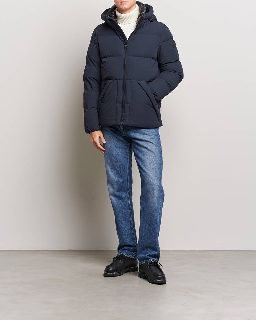 Herr | Jackor | Woolrich | Sierra Supreme Down Jacket Melton Blue