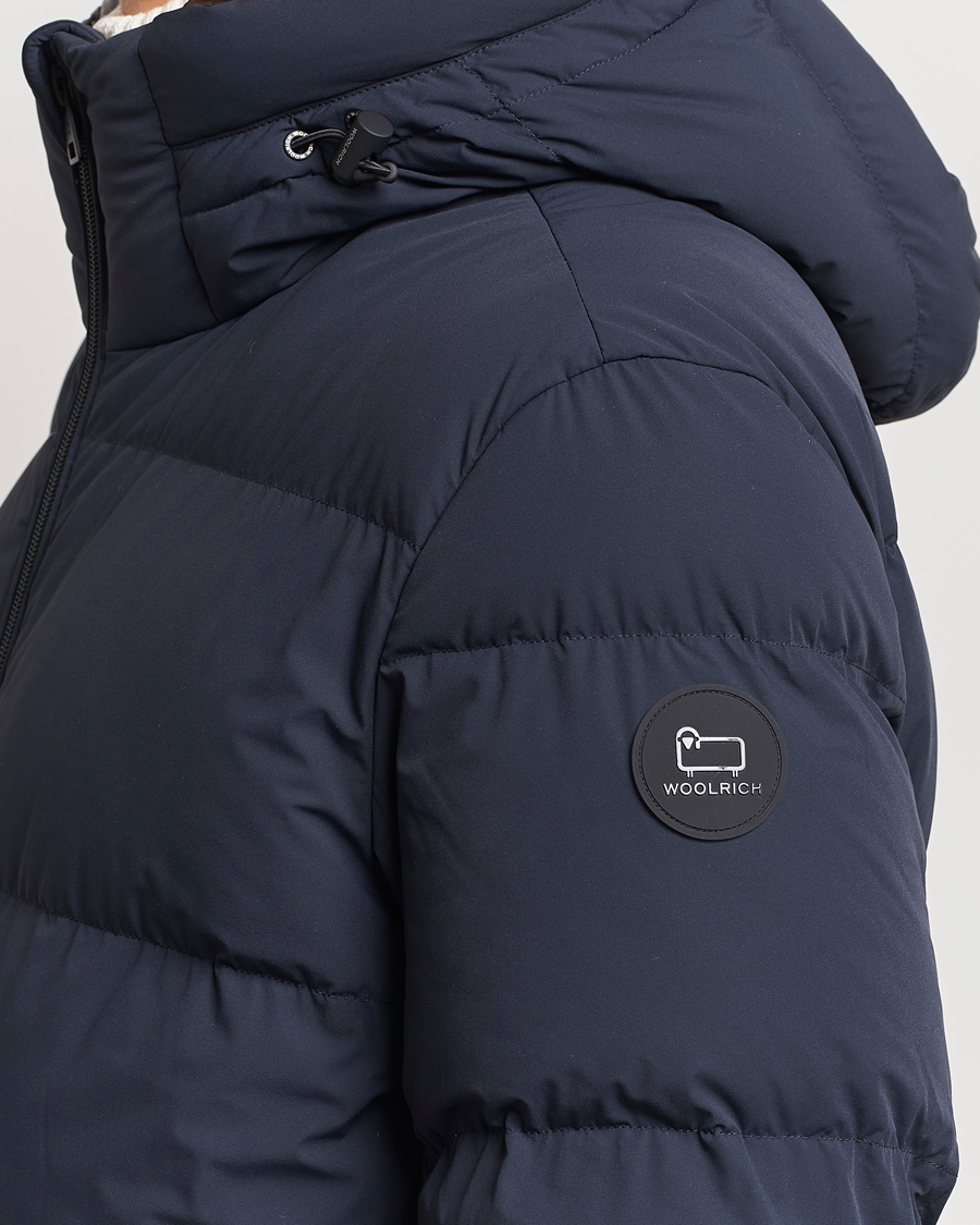Herr | Jackor | Woolrich | Sierra Supreme Down Jacket Melton Blue