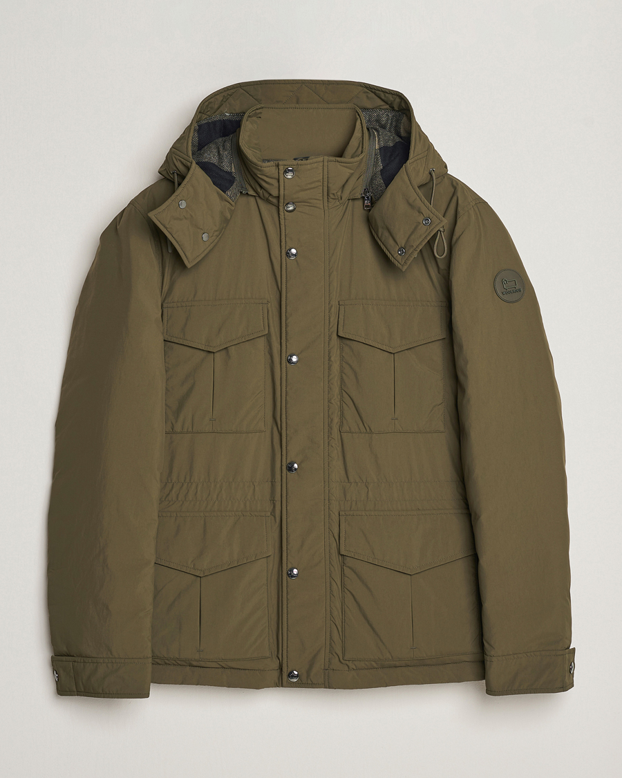 Herr | Jackor | Woolrich | Aleutian Padded Field Jacket Dark Green