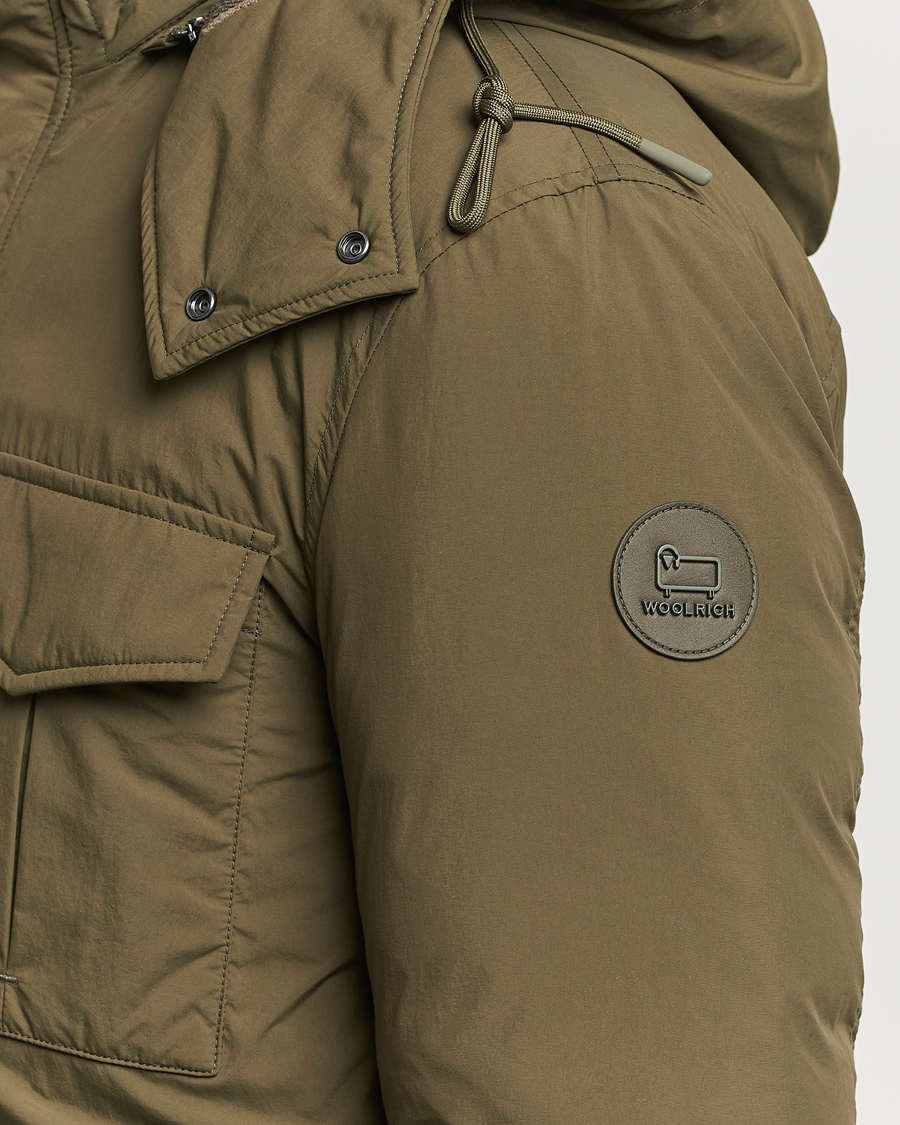 Herr | Jackor | Woolrich | Aleutian Padded Field Jacket Dark Green