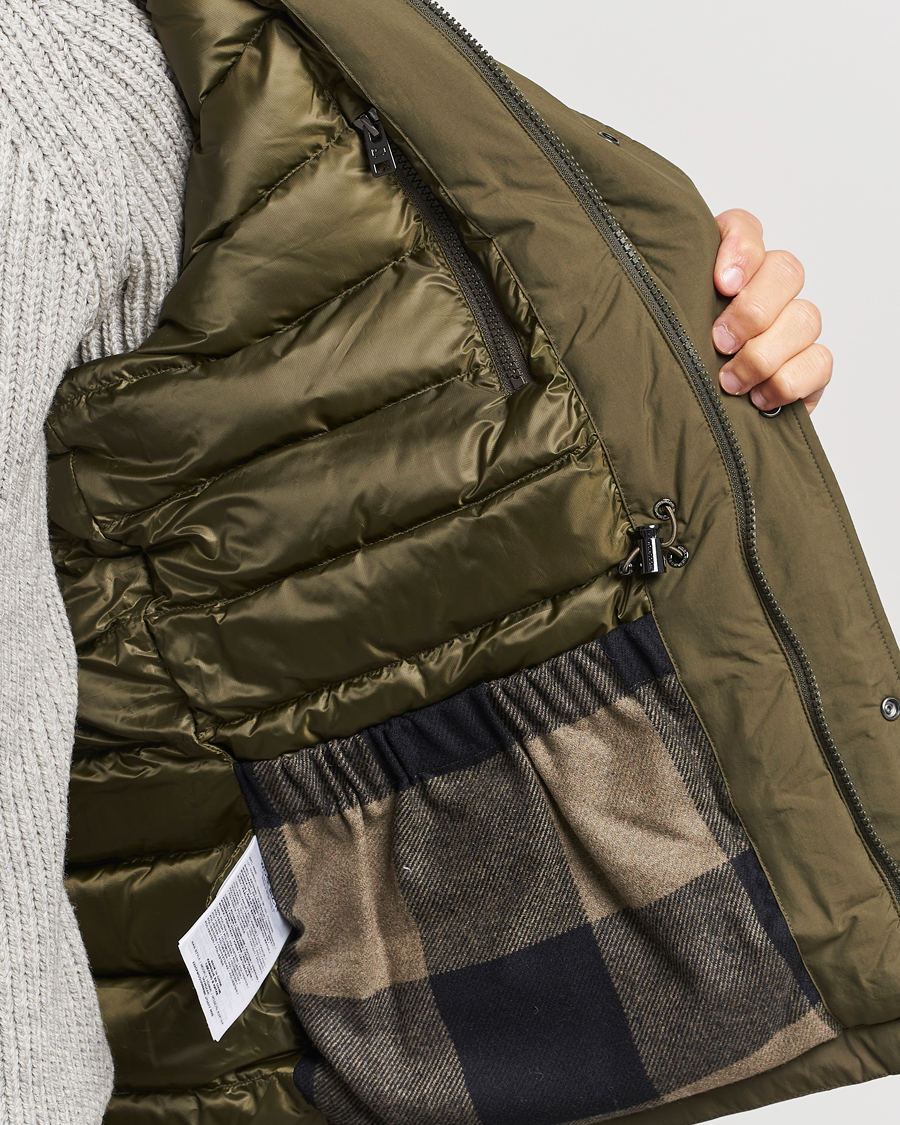 Herr | Jackor | Woolrich | Aleutian Padded Field Jacket Dark Green