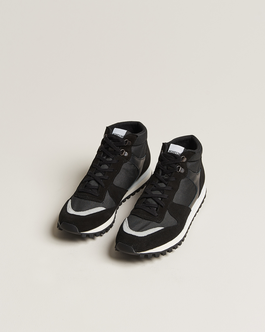 Herr | Novesta Marathon Apex Trail Running Sneaker Black | Novesta | Marathon Apex Trail Running Sneaker Black