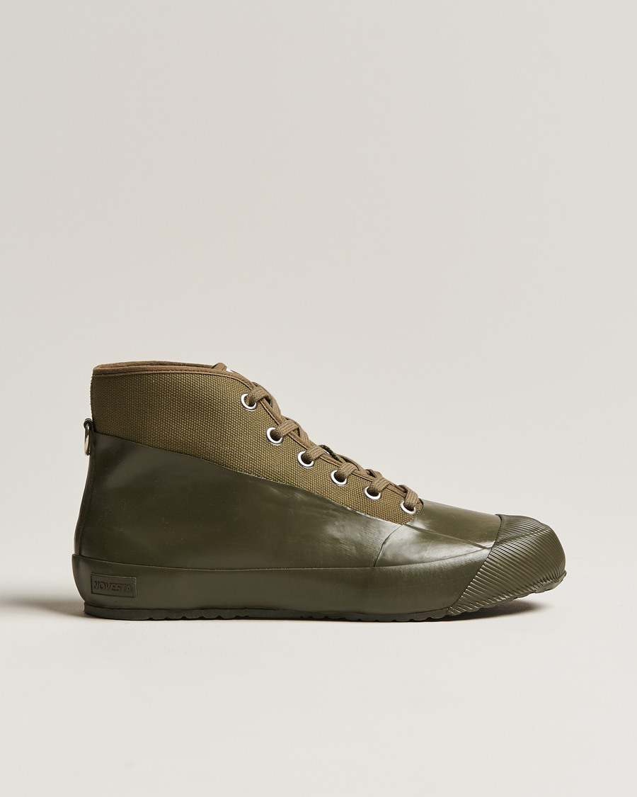 Herr | Novesta Rubber Sneaker Olive | Novesta | Rubber Sneaker Olive