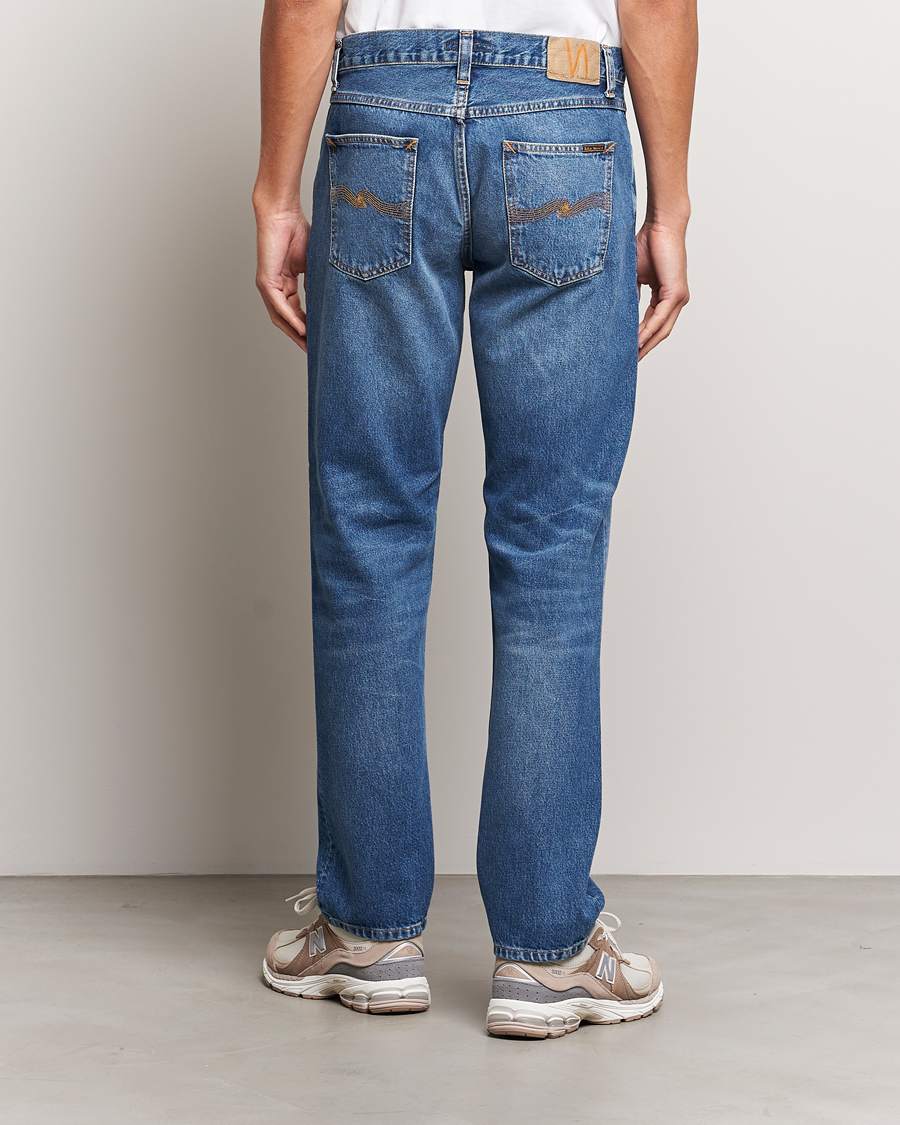 Herr | Jeans | Nudie Jeans | Gritty Jackson Jeans Blue Traces