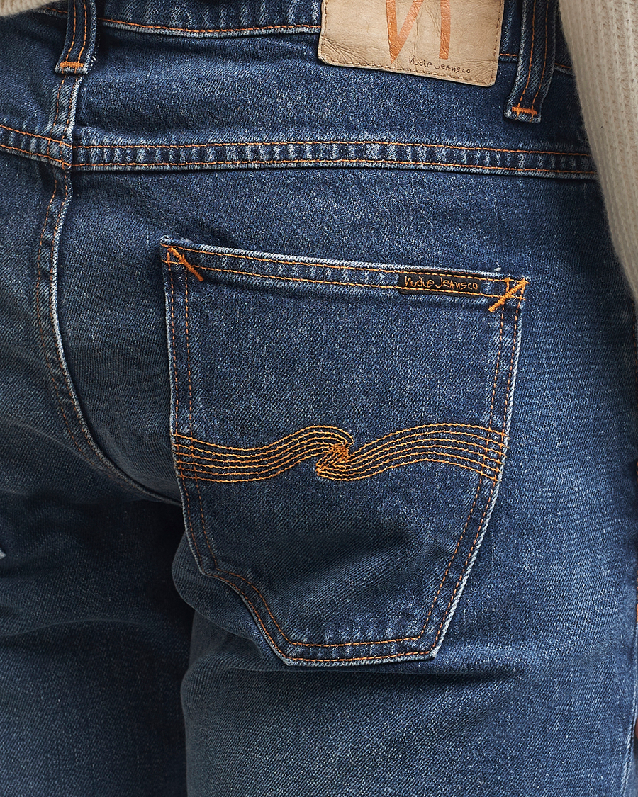 Herr | Jeans | Nudie Jeans | Lean Dean Jeans Troubled Sea