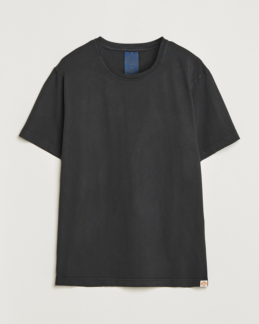 Herr | T-Shirts | Nudie Jeans | Uno Everyday Crew Neck T-Shirt Black