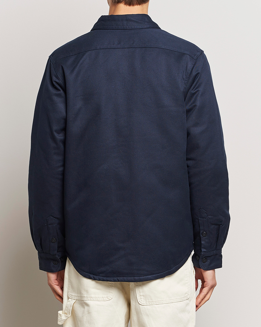 Herr | Jackor | Nudie Jeans | Glenn Padded Shirt Jacket Navy
