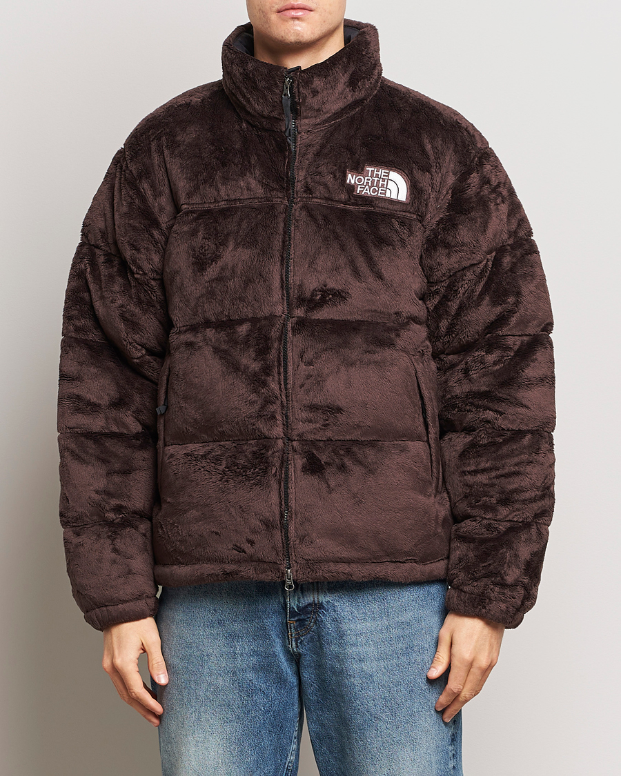 Herr |  | The North Face | 1996 Retro Nuptse Fleece Velour Jacket Coal Brown