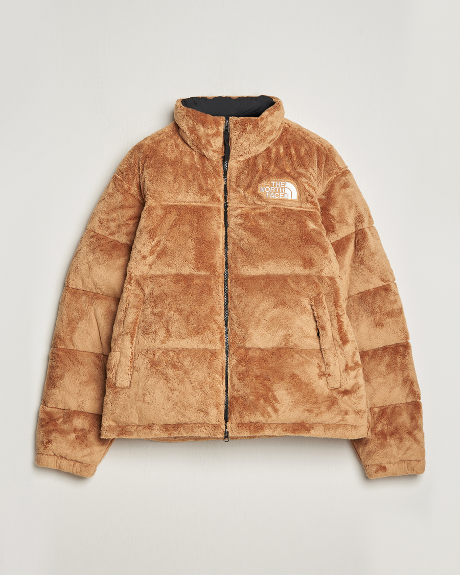 Herr | Jackor | The North Face | urb1996 Retro Nuptse Fleece Velour Jacket Almond Butter