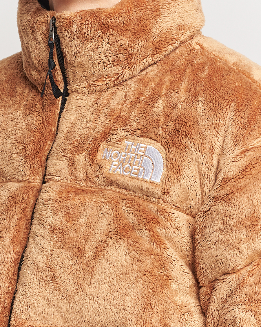 Herr | Jackor | The North Face | urb1996 Retro Nuptse Fleece Velour Jacket Almond Butter