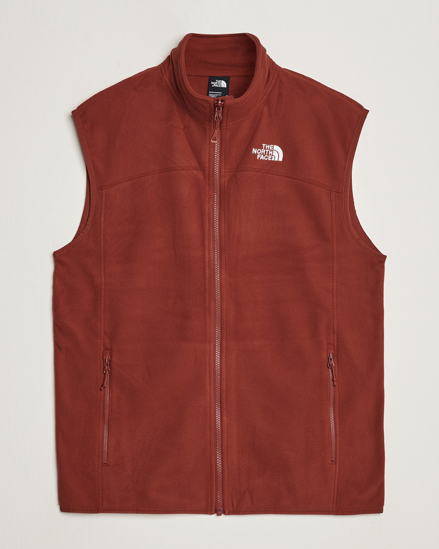 Herr | Tröjor | The North Face | 100 Glacier Vest Brandy Brown