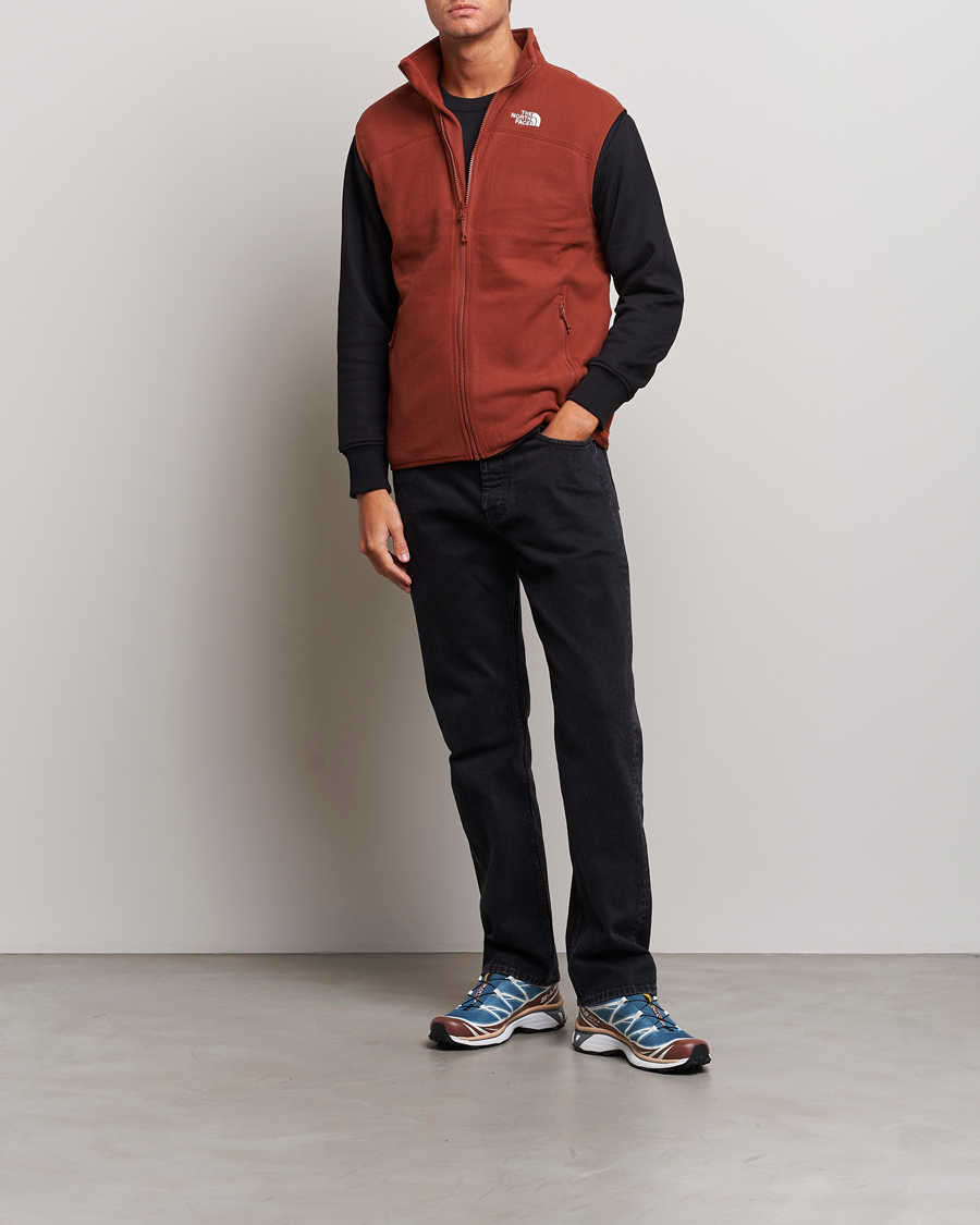 Herr | Tröjor | The North Face | 100 Glacier Vest Brandy Brown